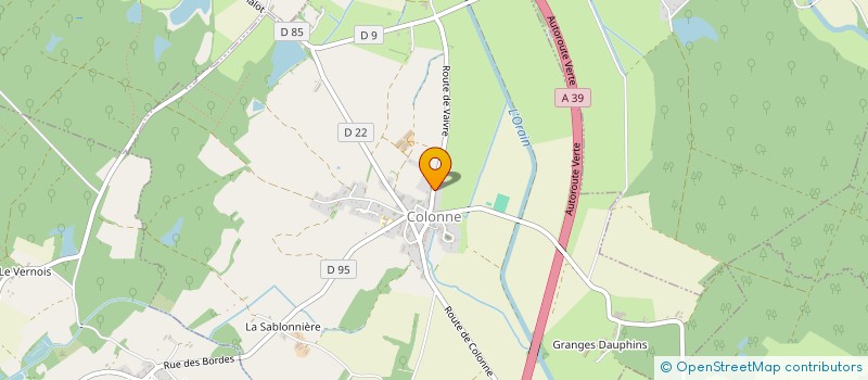 localisation de l'entreprise SCI BOICHOT-PAGE  COLONNE