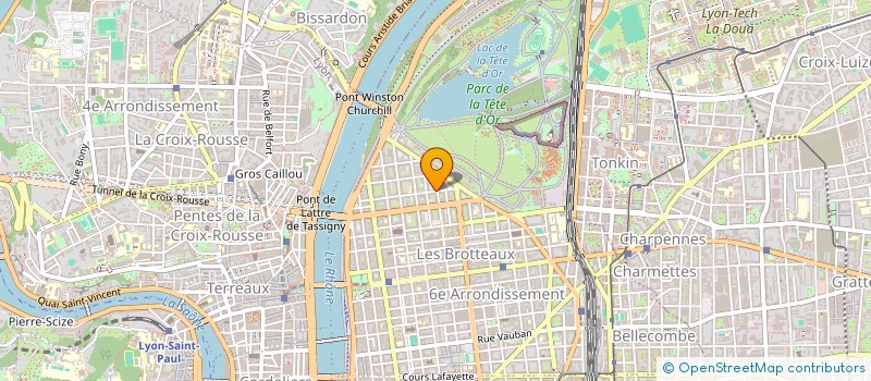 localisation de l'entreprise SCI BOILEAU  LYON