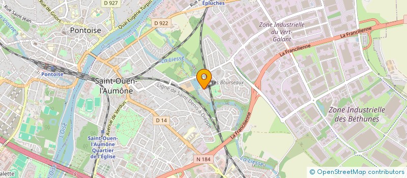 localisation de l'entreprise SCI BOILEAU CYC  CHAMPAGNE-SUR-OISE