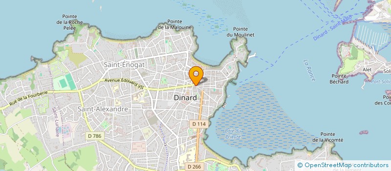 localisation de l'entreprise SCI BOILERMAKERS  DINARD