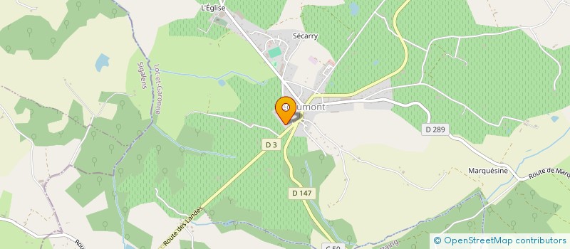 localisation de l'entreprise SCI BOILES  SAINTE-GEMME-MARTAILLAC