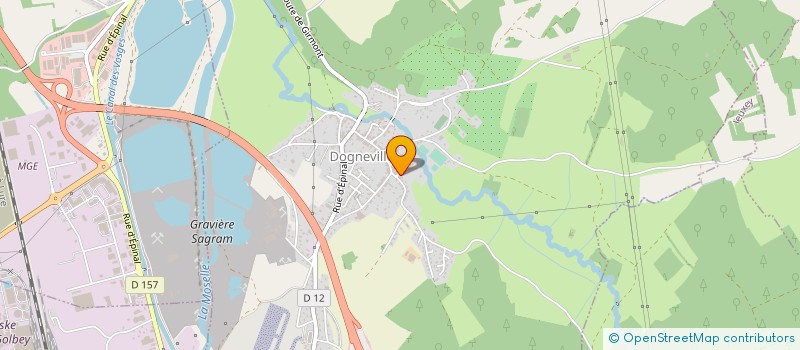 localisation de l'entreprise SCI BOILION  DOGNEVILLE