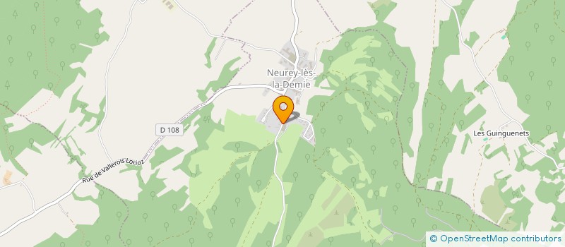 localisation de l'entreprise SCI BOILLON CLERVAL  ECHENOZ-LE-SEC