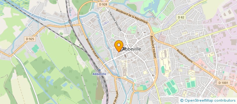 localisation de l'entreprise SCI BOINET AVENIR à ABBEVILLE