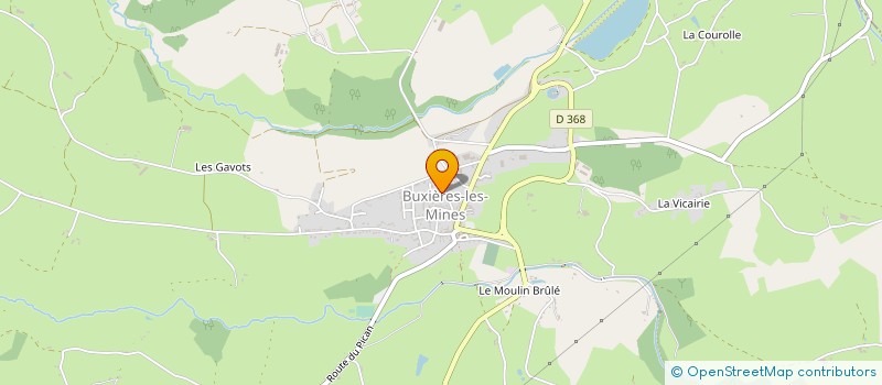 localisation de l'entreprise SCI BOIRE-SALYZ  BUXIERES-LES-MINES