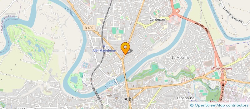 localisation de l'entreprise SCI BOIREAU à ALBI
