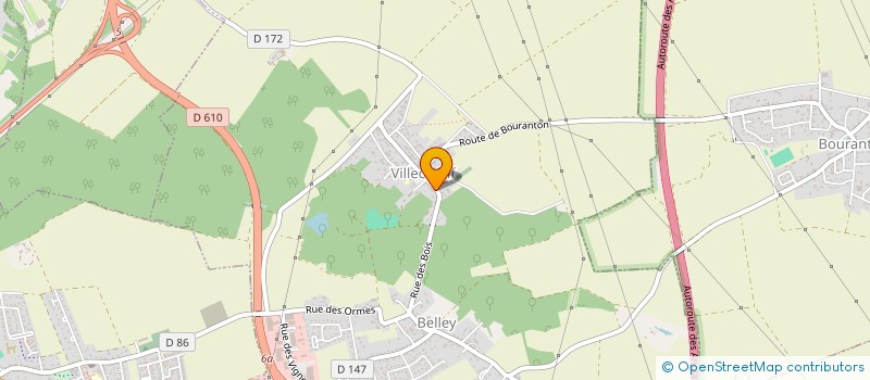 localisation de l'entreprise SCI BOIS BOLAUSY  VILLECHETIF