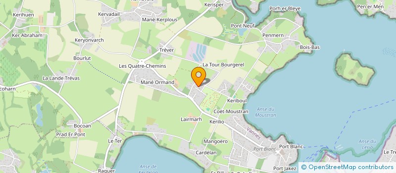 localisation de l'entreprise SCI BOIS BOURGEREL  BADEN