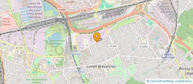 localisation de l'entreprise SCI BOIS BREVANNES à LIMEIL-BREVANNES