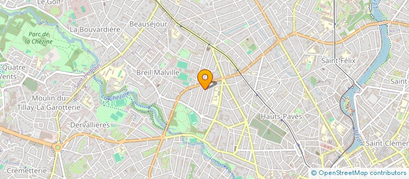 localisation de l'entreprise SCI BOIS CHABOT à NANTES