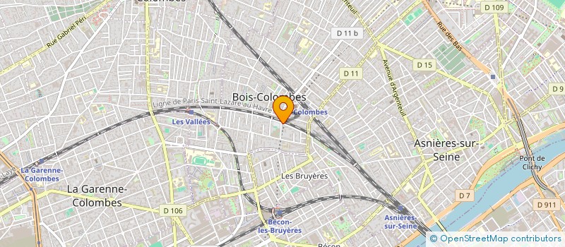 localisation de l'entreprise SCI BOIS-COLOMBES à BOIS-COLOMBES