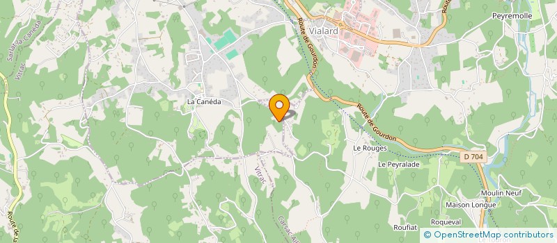 localisation de l'entreprise SCI BOIS DE BONTEMPS à SARLAT-LA-CANEDA