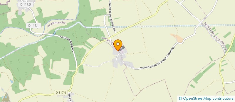 localisation de l'entreprise SCI BOIS DE LA HAIE à LAONS