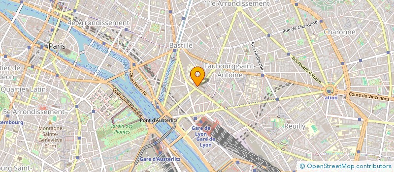 localisation de l'entreprise SCI BOIS-DEREYMEZ  PARIS