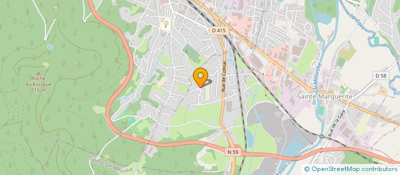 localisation de l'entreprise SCI BOIS DES ALOUETTES  SAINTE-MARGUERITE