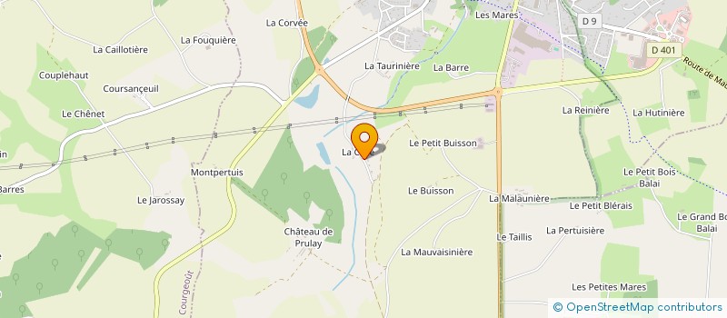 localisation de l'entreprise SCI BOIS DES BERTES à SAINT-LANGIS-LES-MORTAGNE