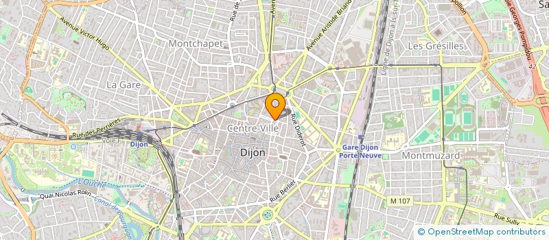 localisation de l'entreprise SCI BOIS DES CHARMES à DIJON
