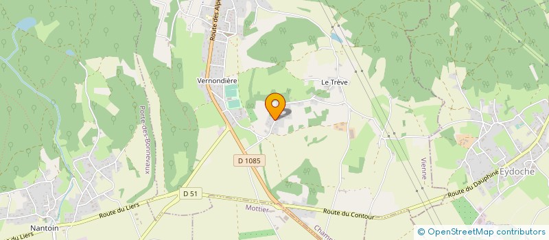 localisation de l'entreprise SCI BOIS DES CHARMES  CHAMPIER