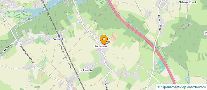 localisation de l'entreprise SCI BOIS DU ROI  TEMPLEUVE-EN-PEVELE