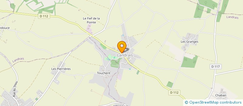 localisation de l'entreprise SCI BOIS FONTAINE  LANDRAIS