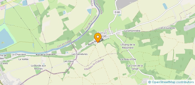 localisation de l'entreprise SCI BOIS FRELON  TERNAY