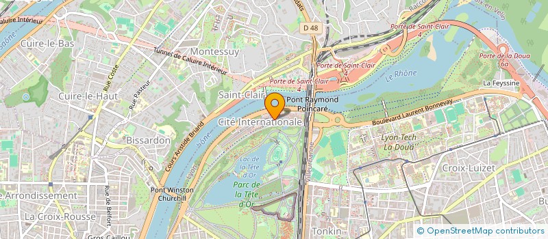 localisation de l'entreprise SCI BOIS JOLI  LYON