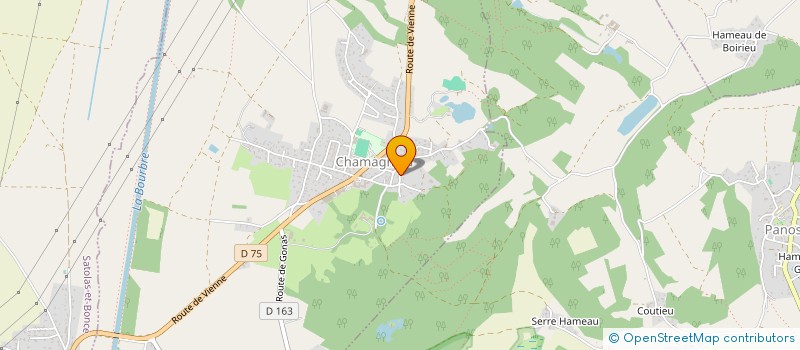 localisation de l'entreprise SCI BOIS JOLI  DIZIMIEU