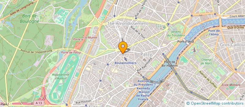 localisation de l'entreprise SCI BOIS LE VENT  PARIS