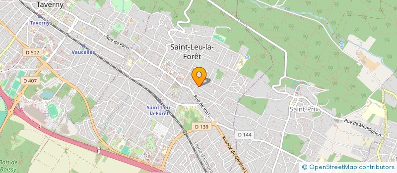 localisation de l'entreprise SCI BOIS LPL  SAINT-LEU-LA-FORET
