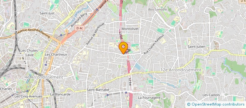localisation de l'entreprise SCI BOIS LUZY à MARSEILLE