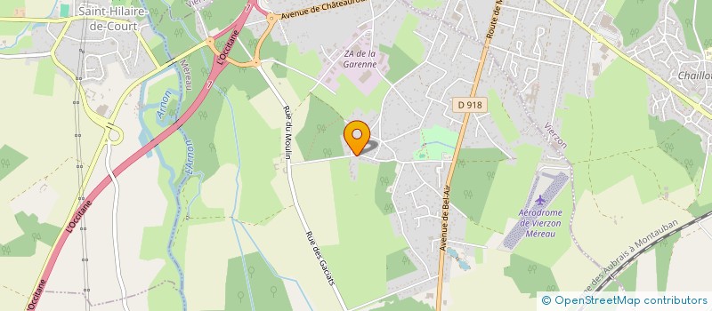 localisation de l'entreprise SCI BOIS MARTEAU  MEREAU