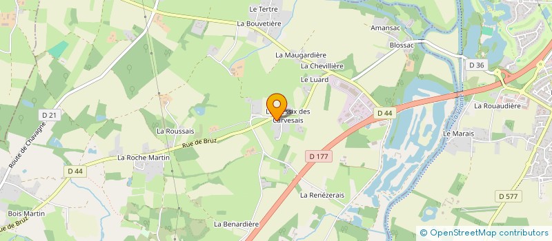 localisation de l'entreprise SCI BOIS MARTIN  GOVEN