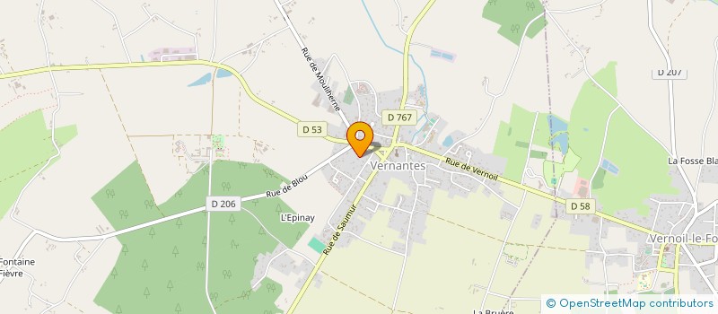 localisation de l'entreprise SCI BOIS RIMES  NOYANT-VILLAGES