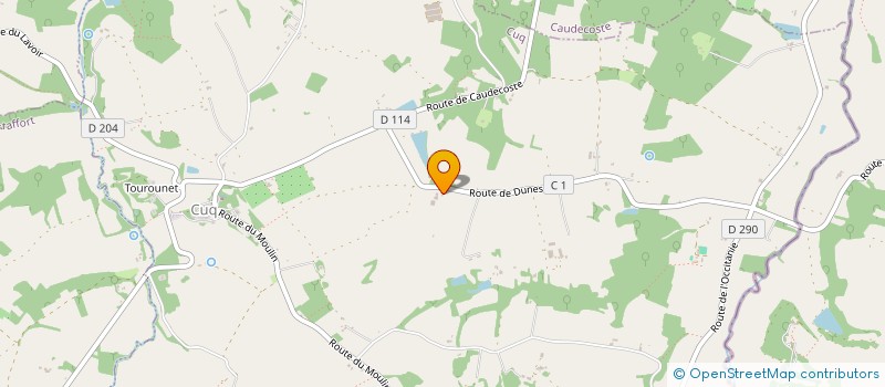 localisation de l'entreprise SCI BOIS SAINT JEAN  ASTAFFORT