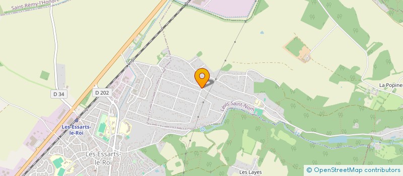 localisation de l'entreprise SCI BOIS ST-PIERRE  LEVIS-SAINT-NOM