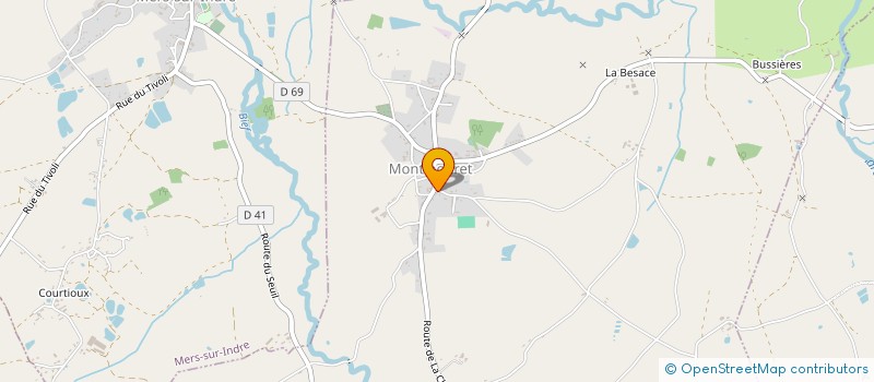 localisation de l'entreprise SCI BOISCHAUT SUD à MONTIPOURET