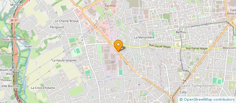 localisation de l'entreprise SCI BOISDENIER à SAINT-CYR-SUR-LOIRE