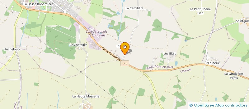 localisation de l'entreprise SCI BOISEENNE  SAINT-PERE-EN-RETZ