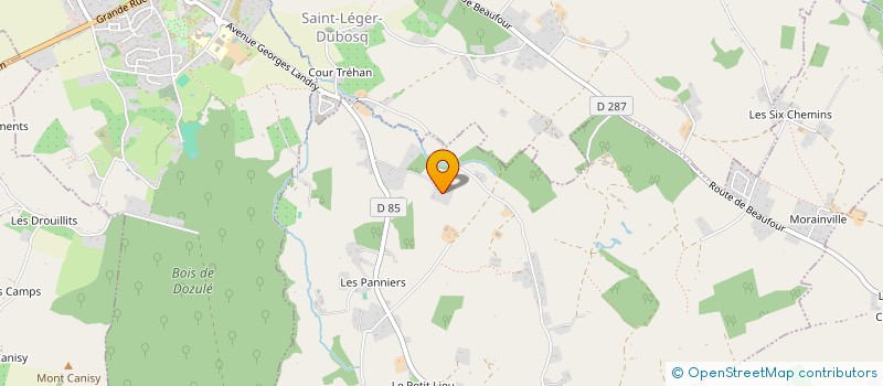 localisation de l'entreprise SCI BOISFONTAINE  SAINT-JOUIN