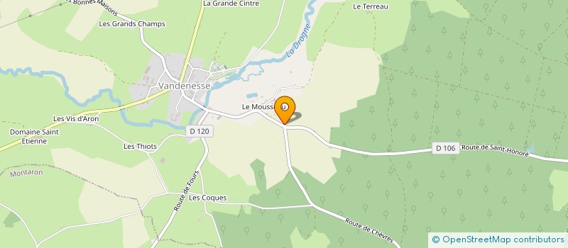 localisation de l'entreprise SCI BOISFORT à LIMANTON