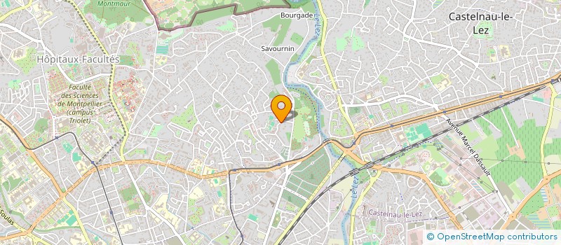 localisation de l'entreprise SCI BOISSEGUIN à MONTPELLIER