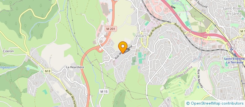 localisation de l'entreprise SCI BOISSIERE/MUNSTER  VILLARS