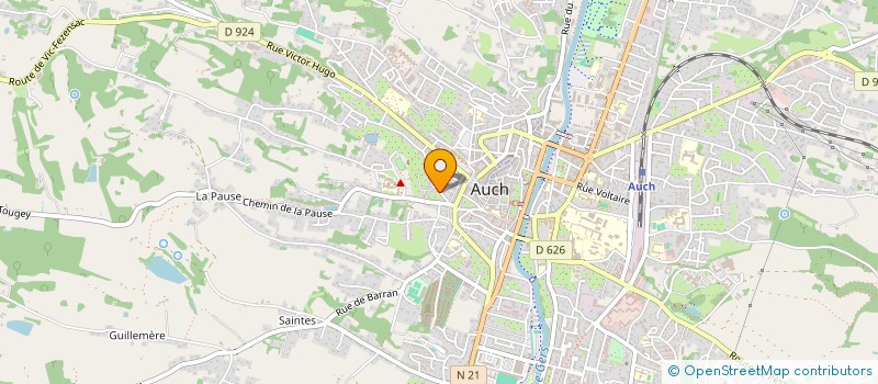 localisation de l'entreprise SCI BOISSY à AUCH
