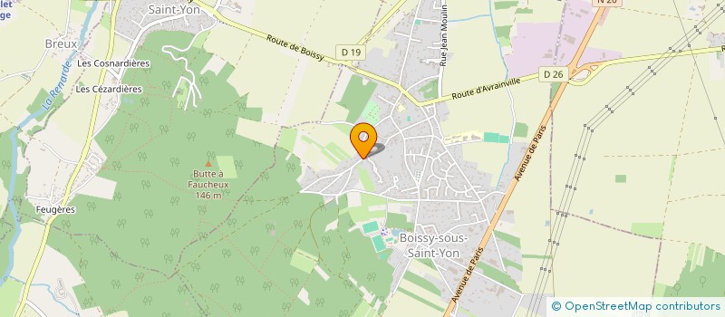 localisation de l'entreprise SCI BOISSY  BOISSY-SOUS-SAINT-YON