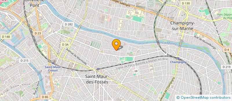 localisation de l'entreprise SCI BOISSY AILANTES à SAINT-MAUR-DES-FOSSES