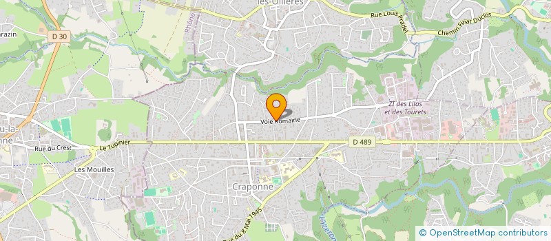 localisation de l'entreprise SCI BOISSY D'ANGLAS INVEST  CRAPONNE