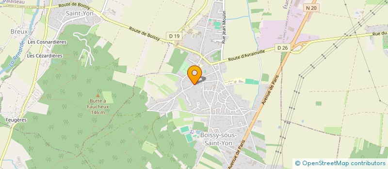 localisation de l'entreprise SCI BOISSY LES SABLONS  BOISSY-SOUS-SAINT-YON