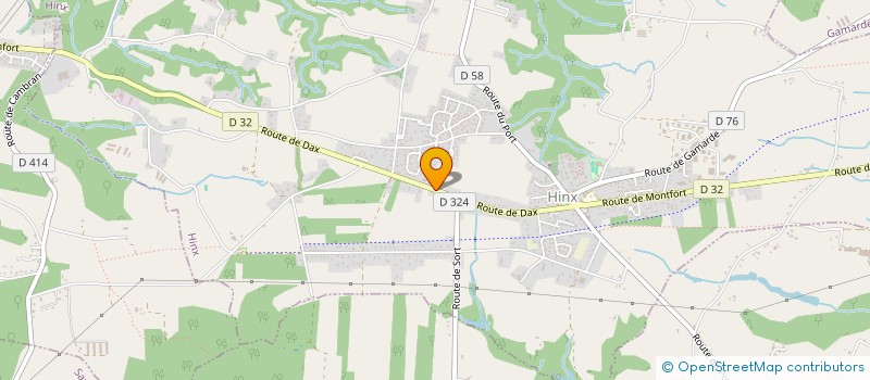 localisation de l'entreprise SCI BOISVERT  BENESSE-LES-DAX