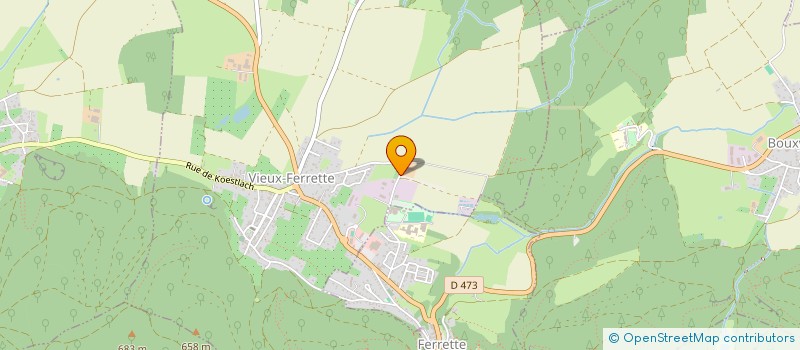 localisation de l'entreprise SCI BOITE A BIERES  VIEUX-FERRETTE