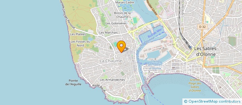 localisation de l'entreprise SCI BOITEL à LES SABLES D'OLONNE